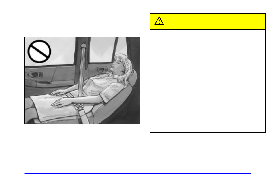 Reclining front seatbacks, Caution | Oldsmobile 2000 Bravada User Manual | Page 18 / 364