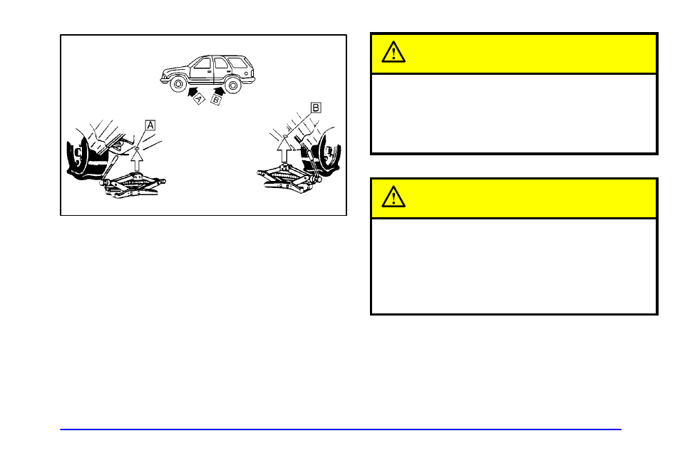 Caution | Oldsmobile 2000 Bravada User Manual | Page 230 / 364