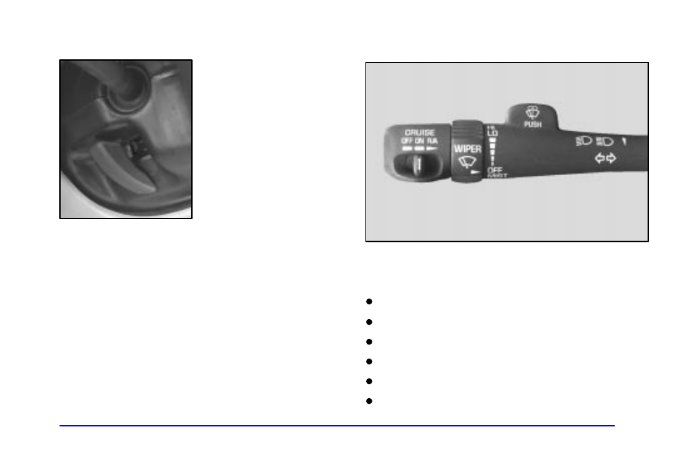 Tilt wheel, Turn signal/multifunction lever | Oldsmobile 2000 Bravada User Manual | Page 92 / 364