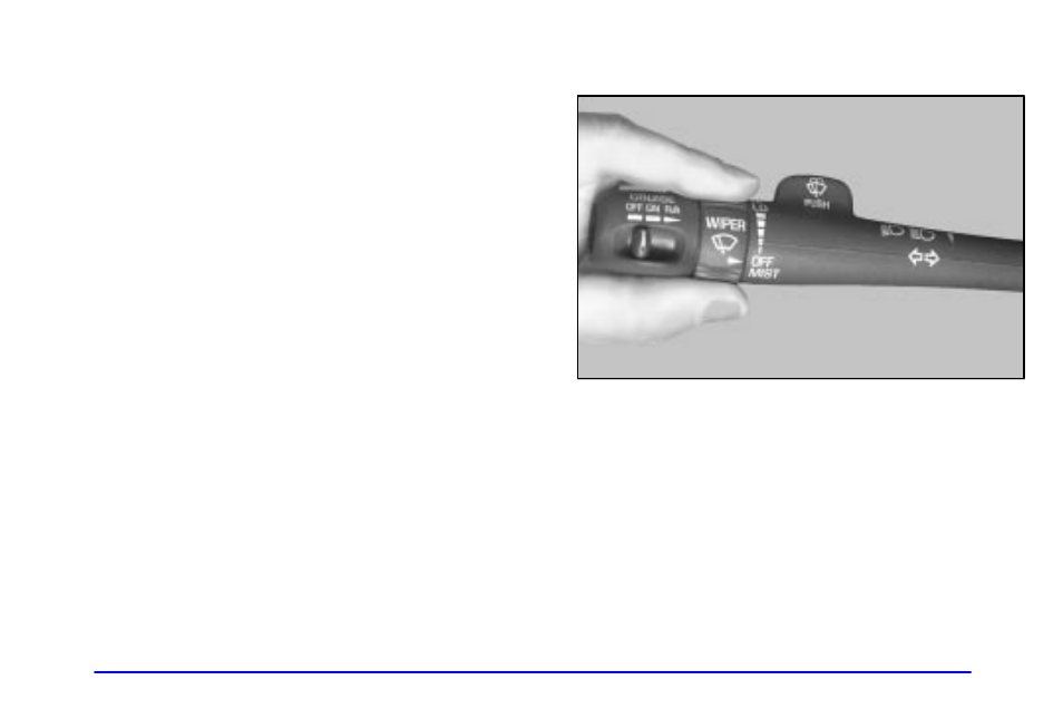 Flash-to-pass feature, Windshield wipers | Oldsmobile 2000 Bravada User Manual | Page 94 / 364