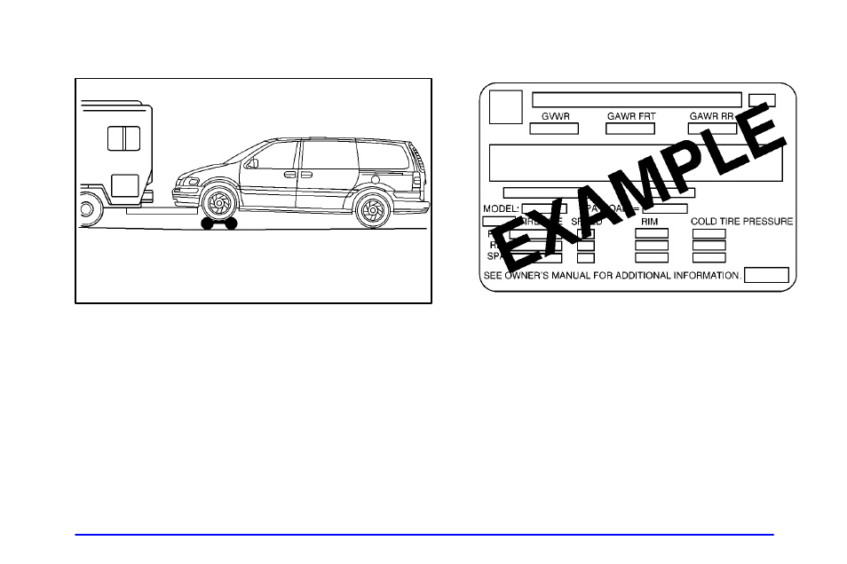 Recreational vehicle towing, Loading your vehicle | Oldsmobile 1999 Silhouette User Manual | Page 257 / 432