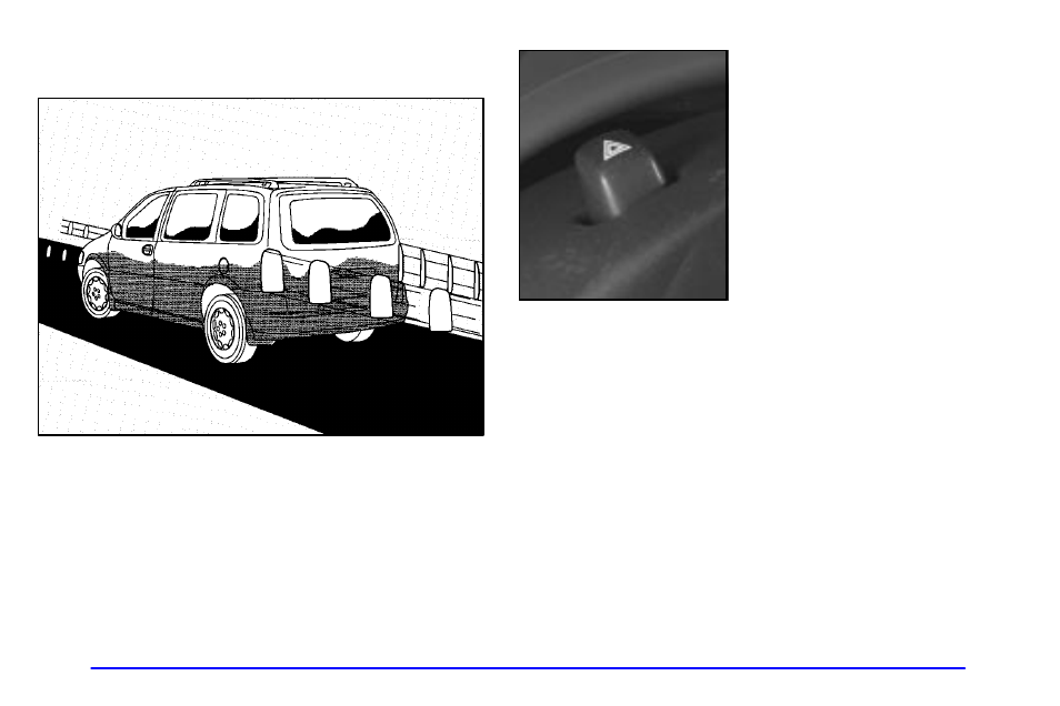 Hazard warning flashers | Oldsmobile 1999 Silhouette User Manual | Page 270 / 432