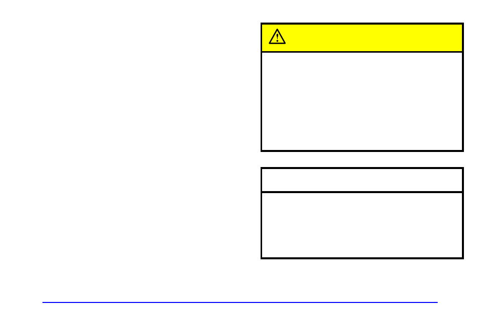 Caution, Notice | Oldsmobile 1999 Silhouette User Manual | Page 347 / 432