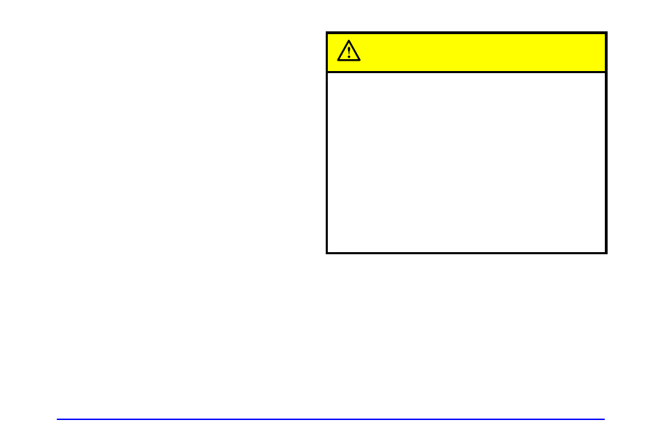 Caution | Oldsmobile 1999 Silhouette User Manual | Page 66 / 432