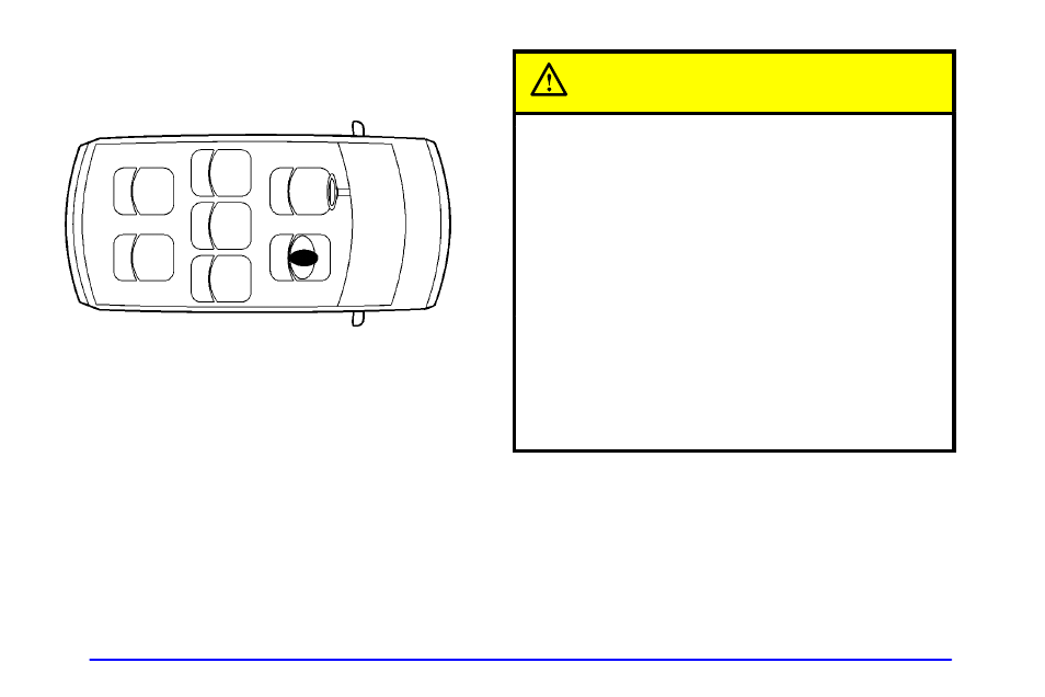 Caution | Oldsmobile 1999 Silhouette User Manual | Page 88 / 432
