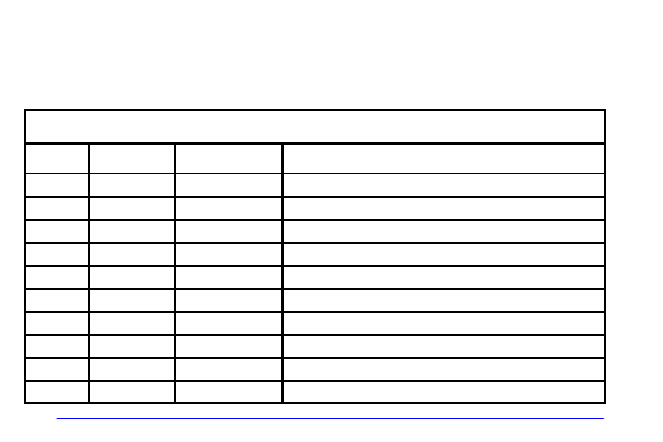 Part e: maintenance record, Maintenance record | Oldsmobile 1999 Intrigue User Manual | Page 332 / 360