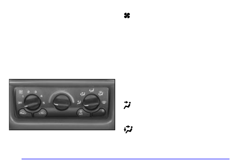 Comfort controls, Climate control system with air conditioning | Oldsmobile 1999 Cutlass User Manual | Page 122 / 336