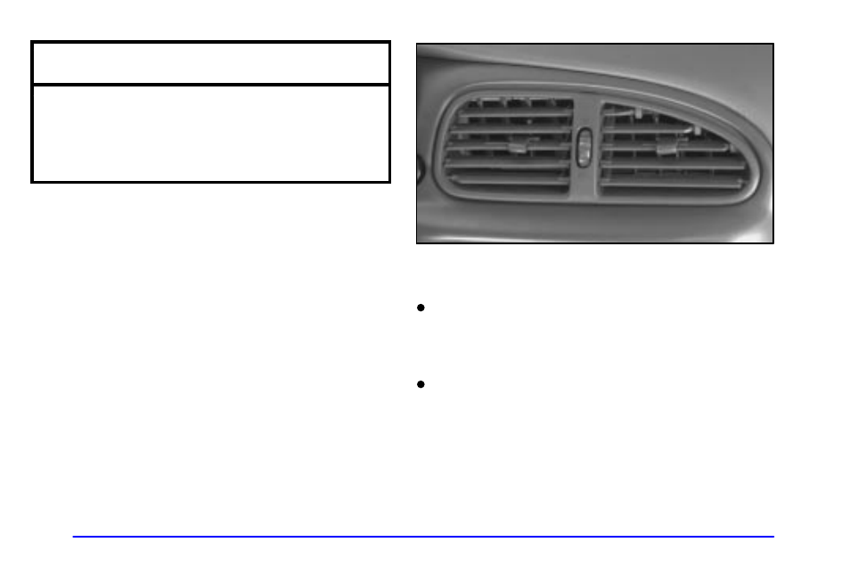 Ventilation system, Notice | Oldsmobile 1999 Cutlass User Manual | Page 126 / 336