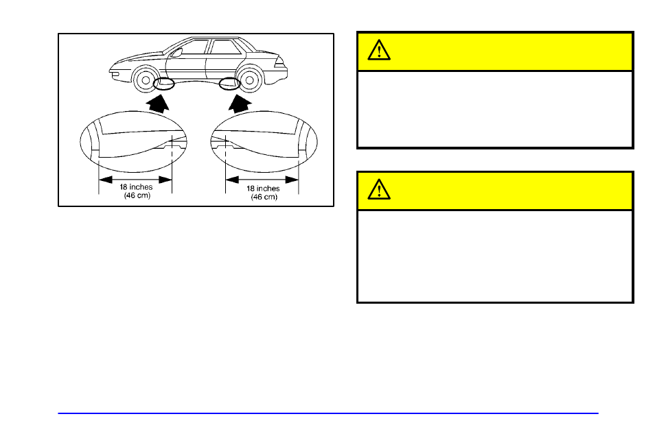 Caution | Oldsmobile 1999 Cutlass User Manual | Page 207 / 336