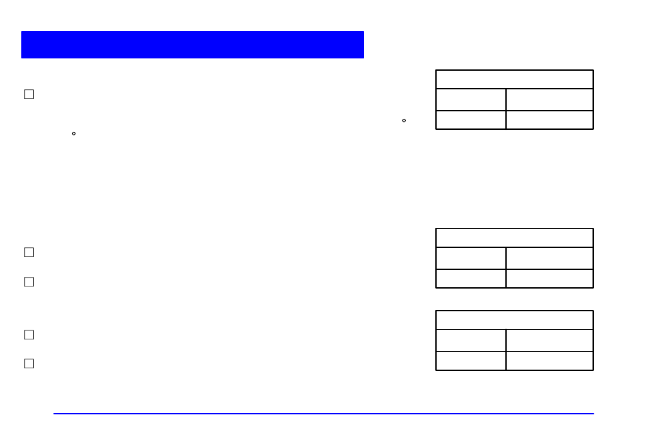 Long trip/highway scheduled maintenance | Oldsmobile 1999 Cutlass User Manual | Page 300 / 336