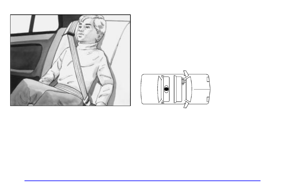 Center passenger position | Oldsmobile 1999 Cutlass User Manual | Page 38 / 336