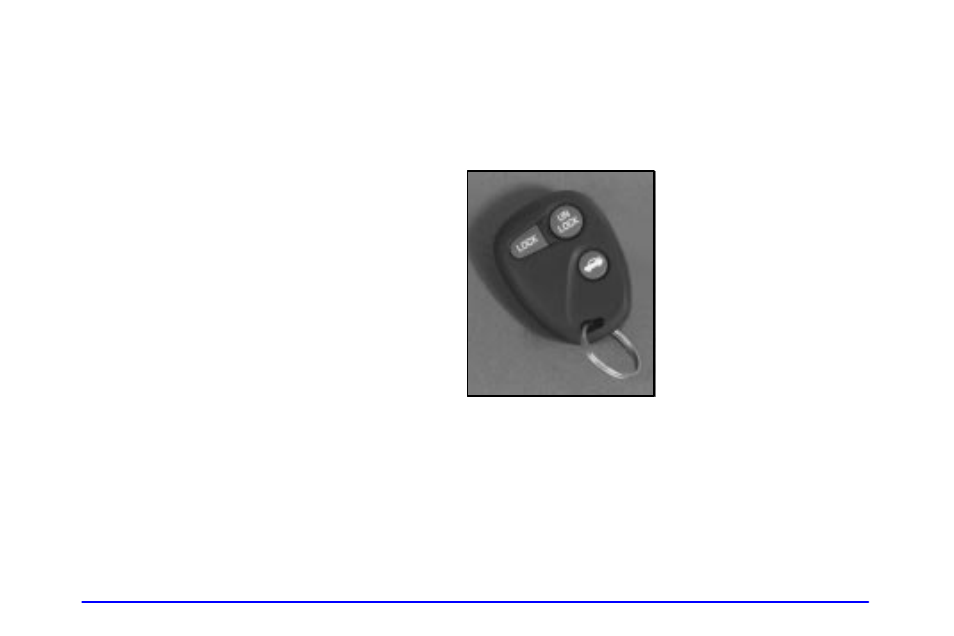 Remote lock control (option) | Oldsmobile 1999 Cutlass User Manual | Page 64 / 336