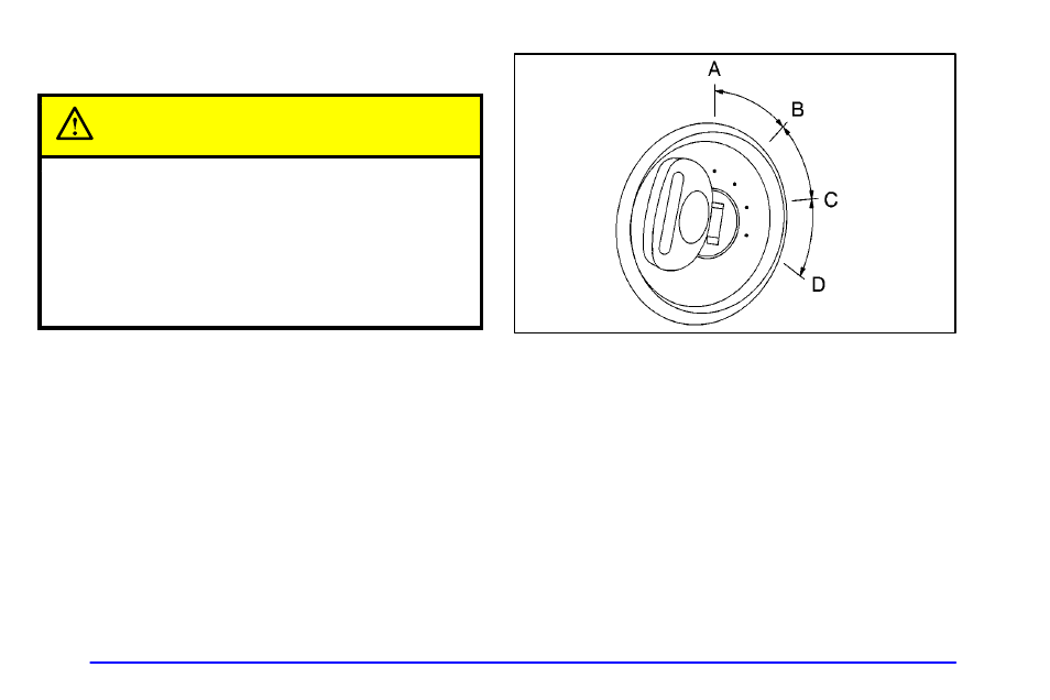 Ignition positions, Ignition positions caution | Oldsmobile 1999 Cutlass User Manual | Page 72 / 336