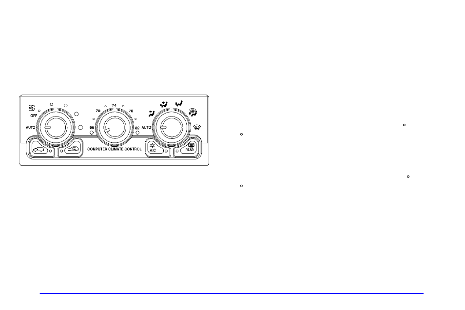 Comfort controls, Electronic climate control | Oldsmobile 1999 Bravada User Manual | Page 130 / 368