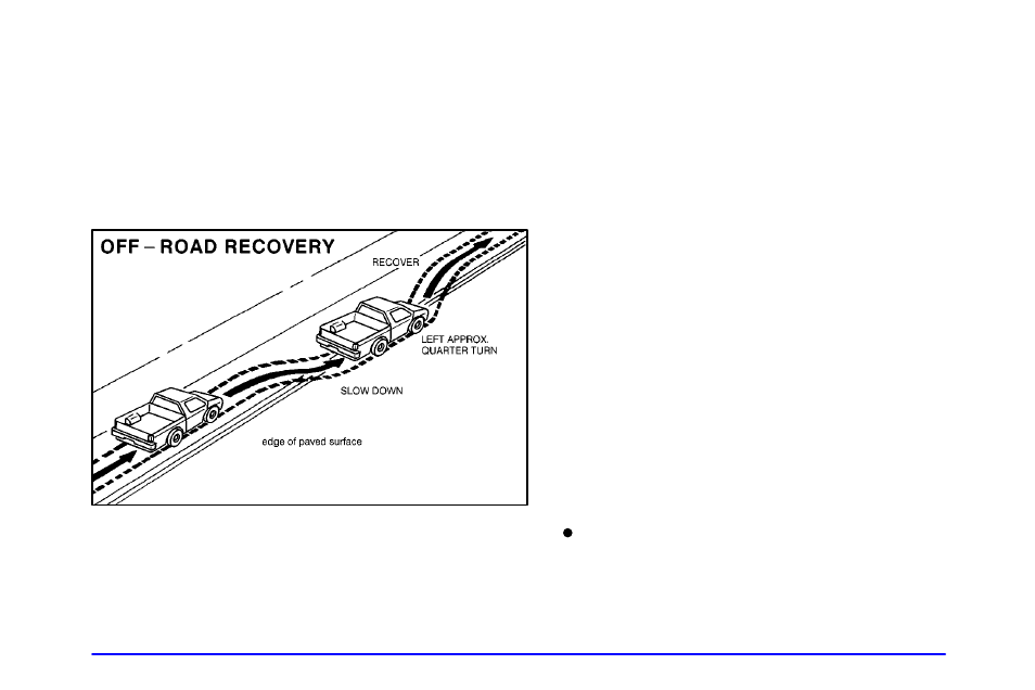 Road recovery, Passing | Oldsmobile 1999 Bravada User Manual | Page 163 / 368