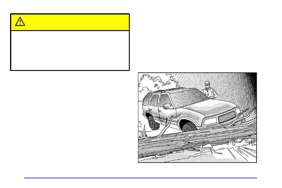 Caution | Oldsmobile 1999 Bravada User Manual | Page 176 / 368