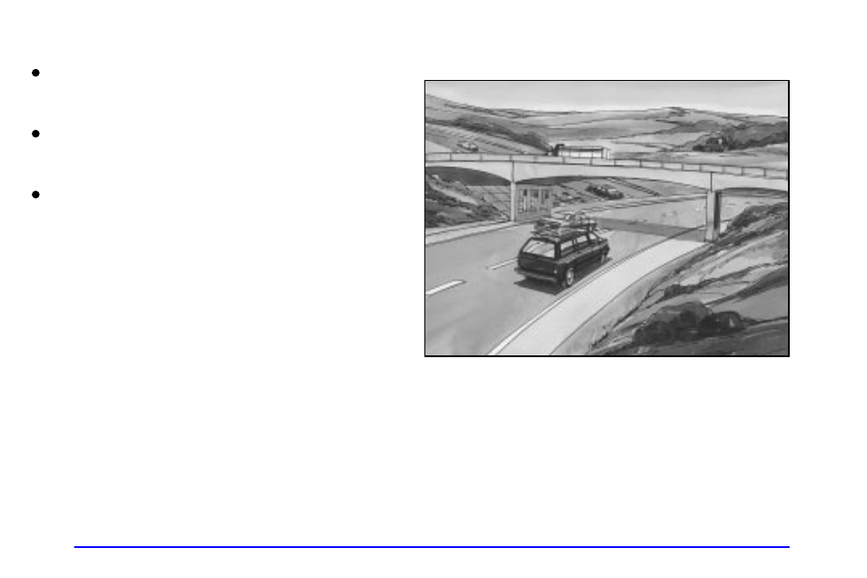 Freeway driving | Oldsmobile 1999 Bravada User Manual | Page 184 / 368