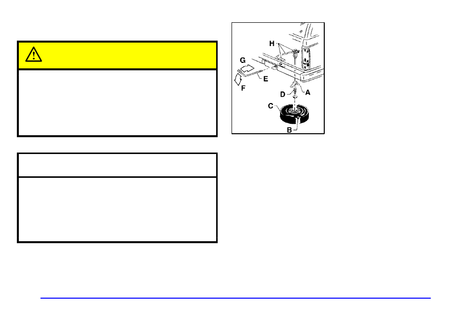 Caution, Notice | Oldsmobile 1999 Bravada User Manual | Page 230 / 368