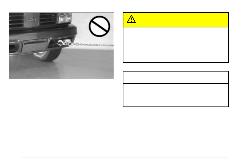 Caution, Notice | Oldsmobile 1999 Bravada User Manual | Page 234 / 368