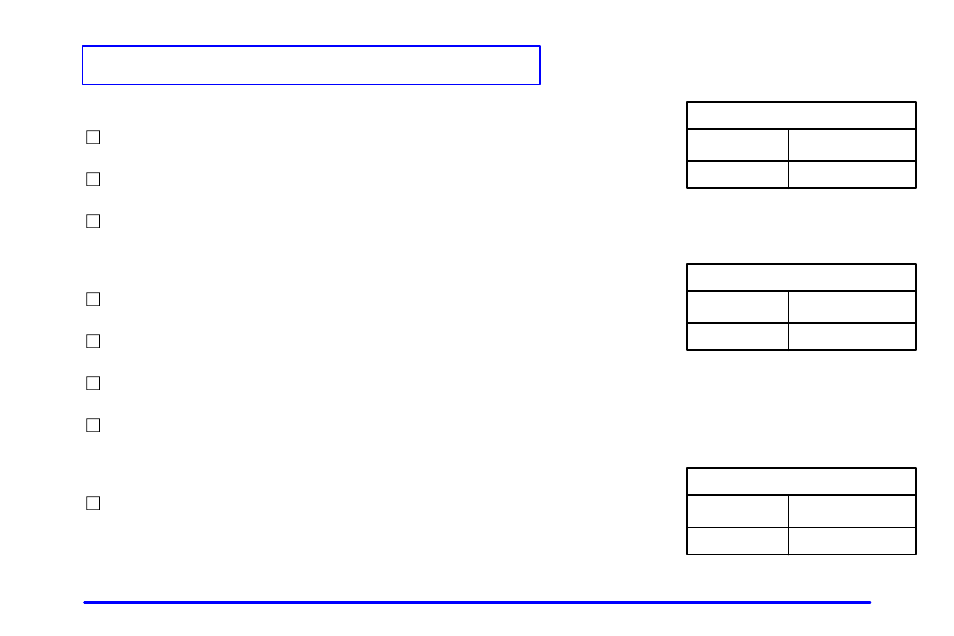 Short trip/city scheduled maintenance | Oldsmobile 1999 Bravada User Manual | Page 309 / 368