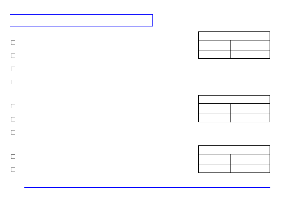 Short trip/city scheduled maintenance | Oldsmobile 1999 Bravada User Manual | Page 320 / 368