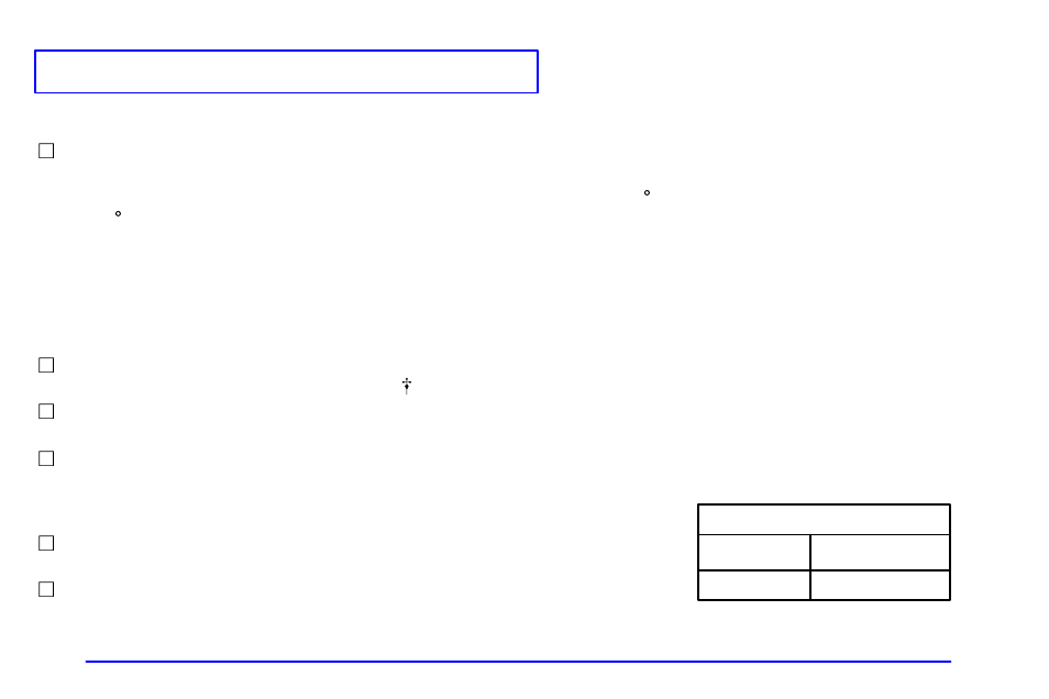 Short trip/city scheduled maintenance | Oldsmobile 1999 Bravada User Manual | Page 322 / 368