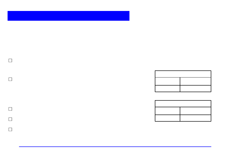 Long trip/highway scheduled maintenance | Oldsmobile 1999 Bravada User Manual | Page 330 / 368