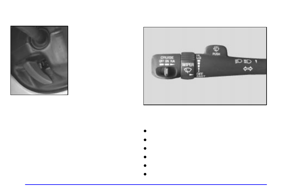Tilt wheel, Turn signal/multifunction lever | Oldsmobile 1999 Bravada User Manual | Page 86 / 368
