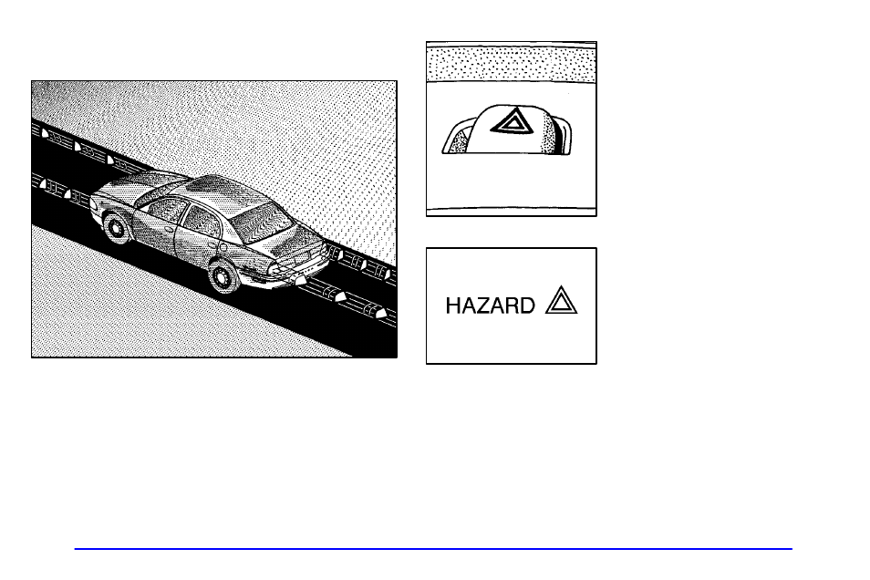 Hazard warning flashers | Oldsmobile 1999 Aurora User Manual | Page 210 / 360