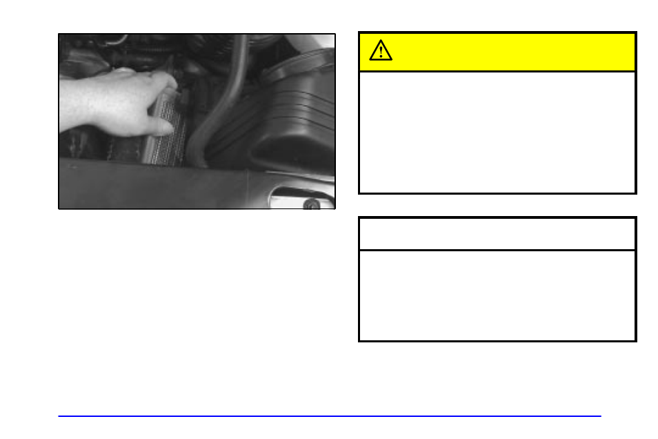 Caution, Notice | Oldsmobile 1999 Aurora User Manual | Page 255 / 360