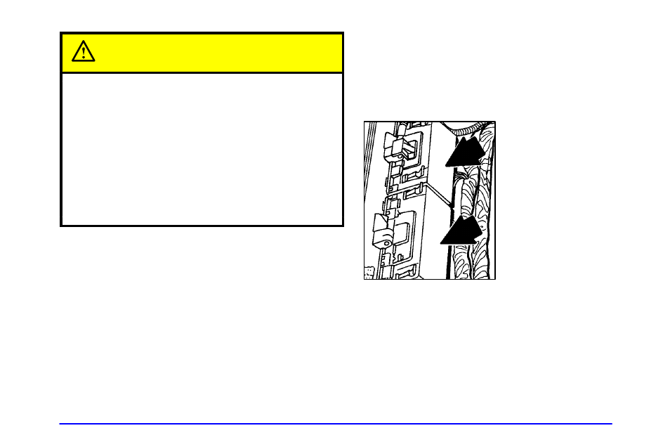 Caution | Oldsmobile 1999 Aurora User Manual | Page 303 / 360