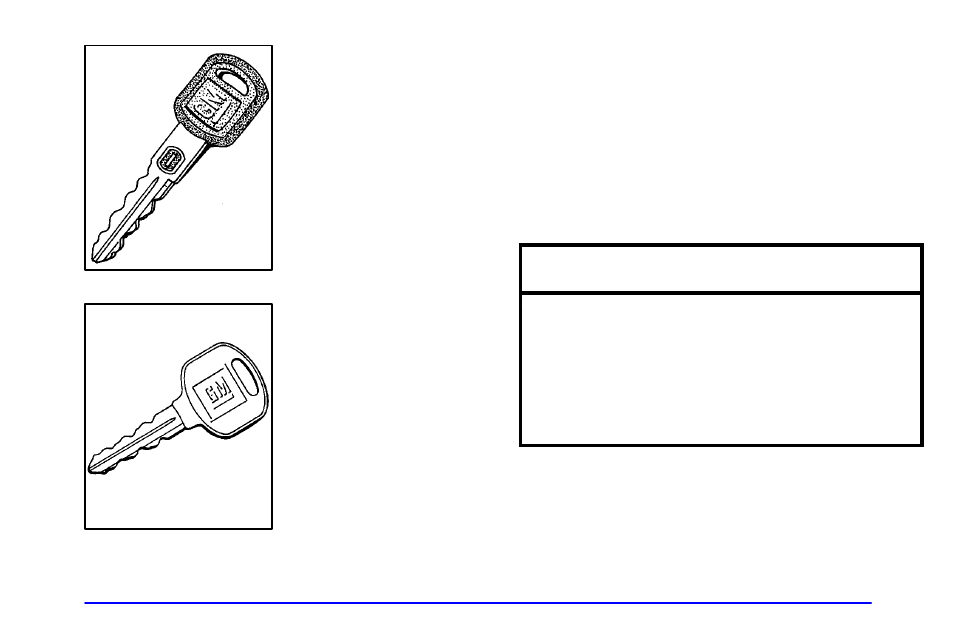 Notice | Oldsmobile 1999 Aurora User Manual | Page 61 / 360