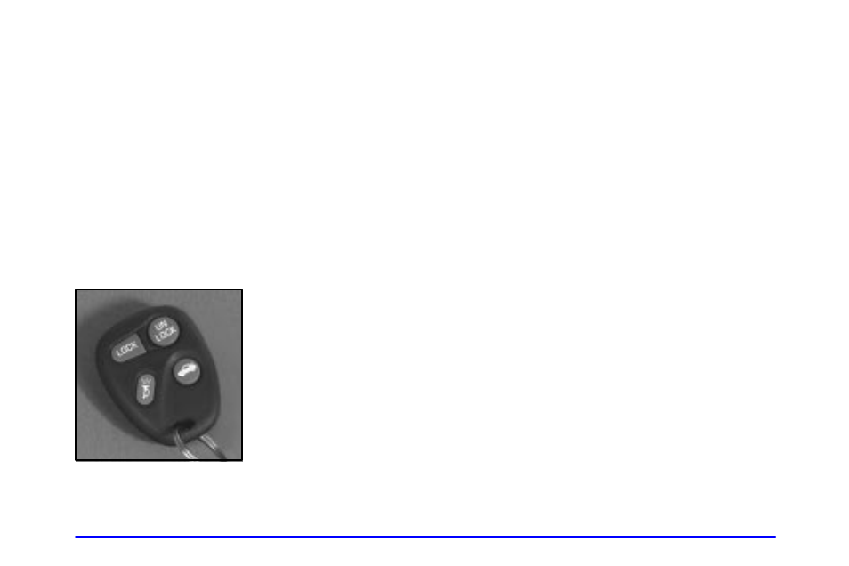 Remote lock control | Oldsmobile 1999 Aurora User Manual | Page 67 / 360