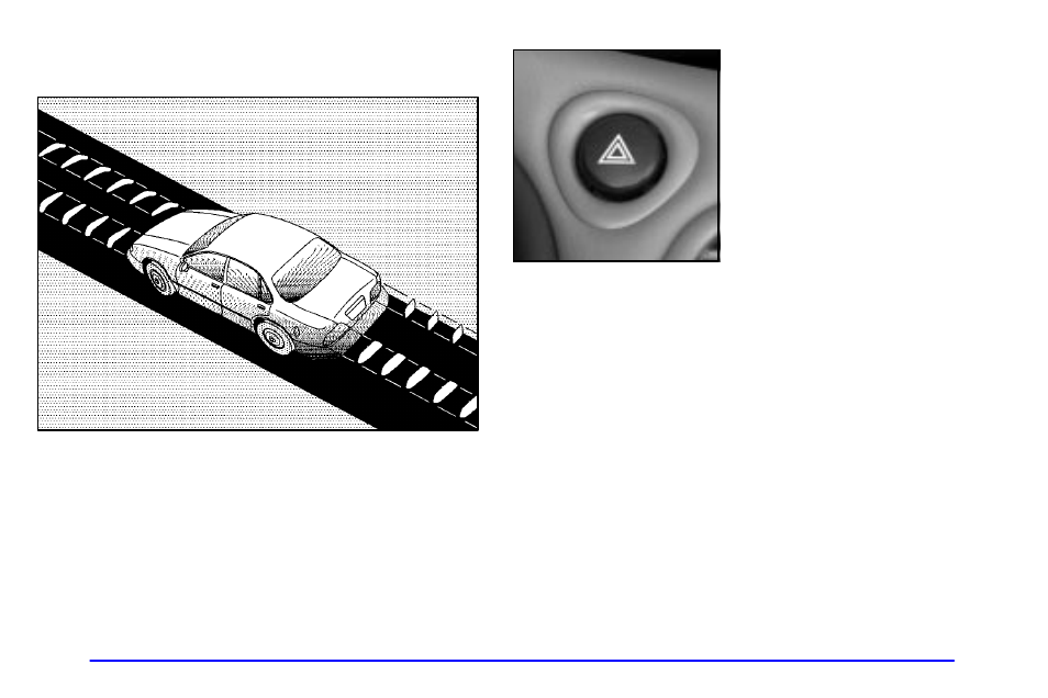 2 hazard warning flashers, Hazard warning flashers | Oldsmobile 1999 Alero User Manual | Page 196 / 328
