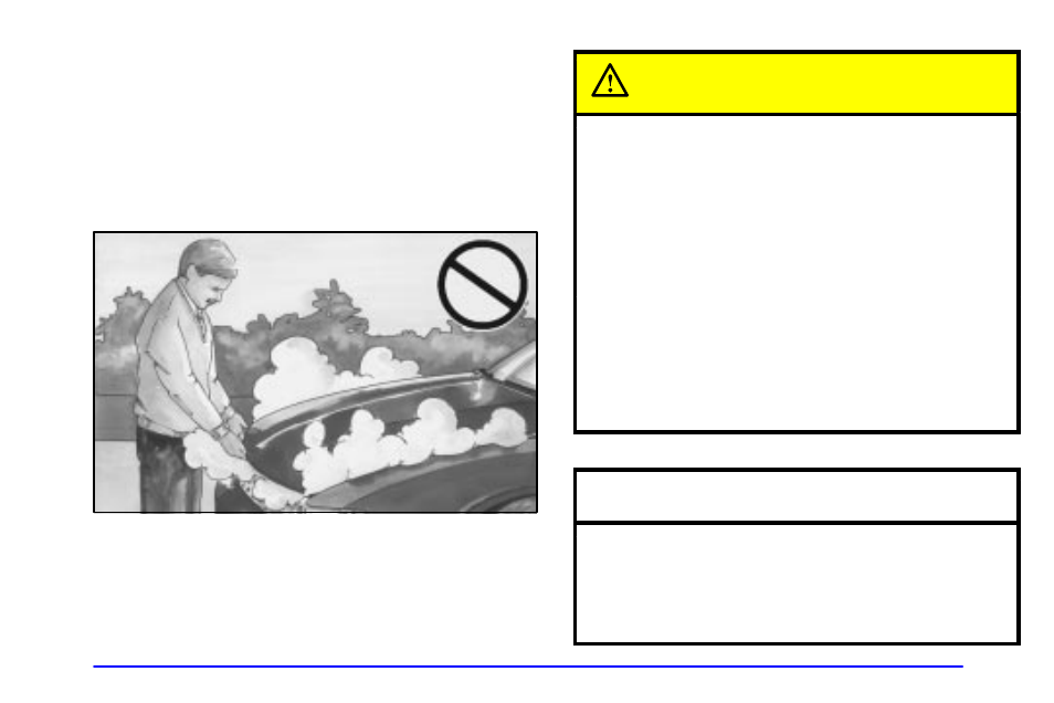 9 engine overheating, Engine overheating, Caution | Notice | Oldsmobile 1999 Alero User Manual | Page 203 / 328