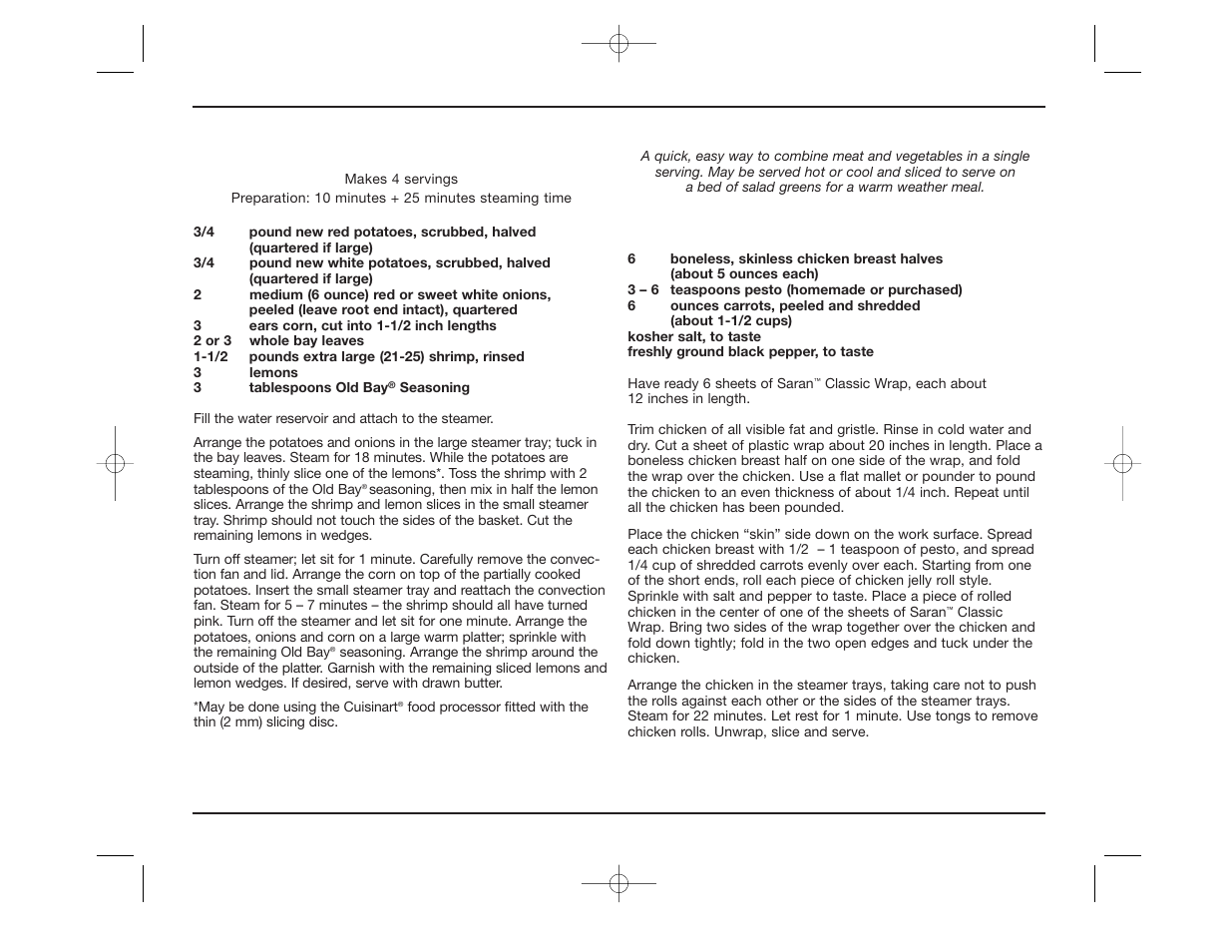 Cuisinart TCS-60C User Manual | Page 20 / 24