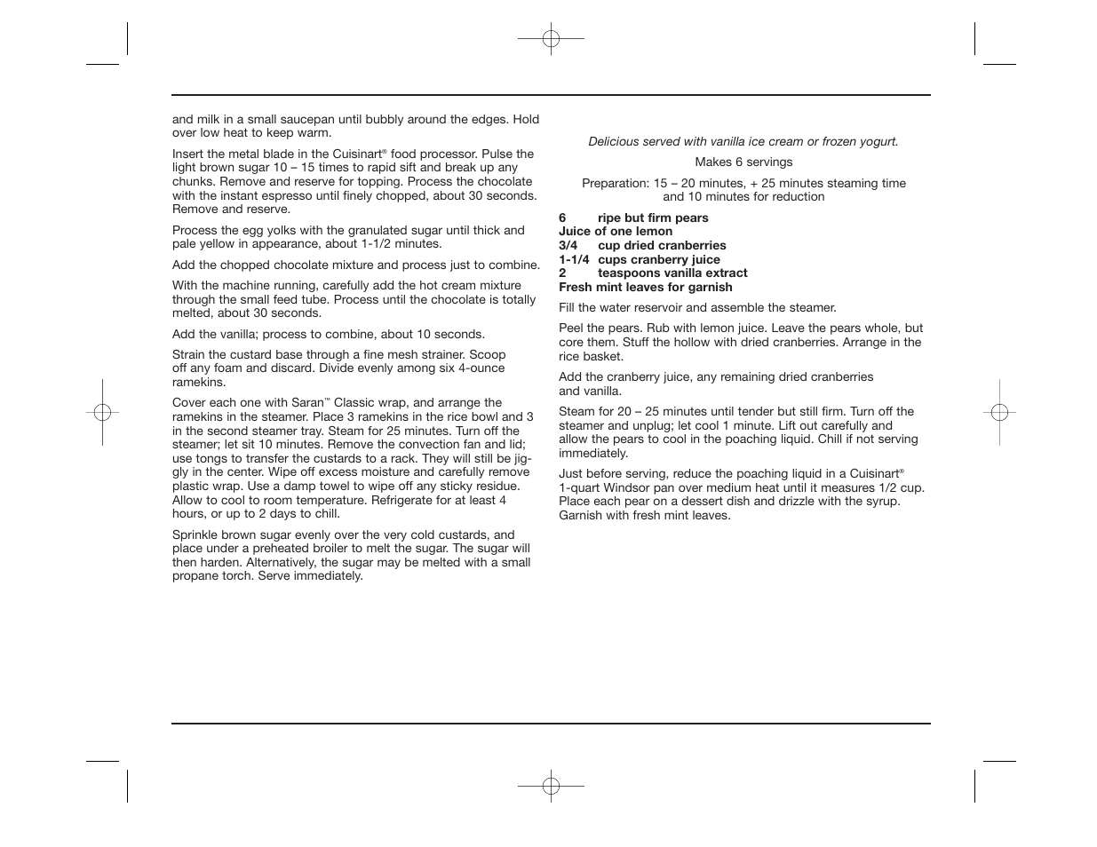 Cuisinart TCS-60C User Manual | Page 22 / 24