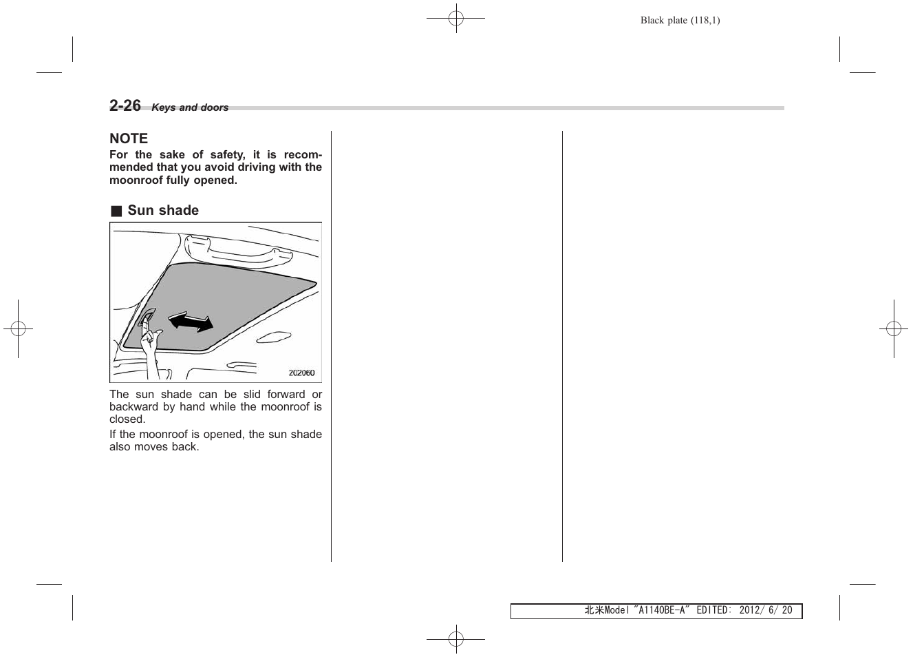 Subaru 2013 Impreza User Manual | Page 118 / 463