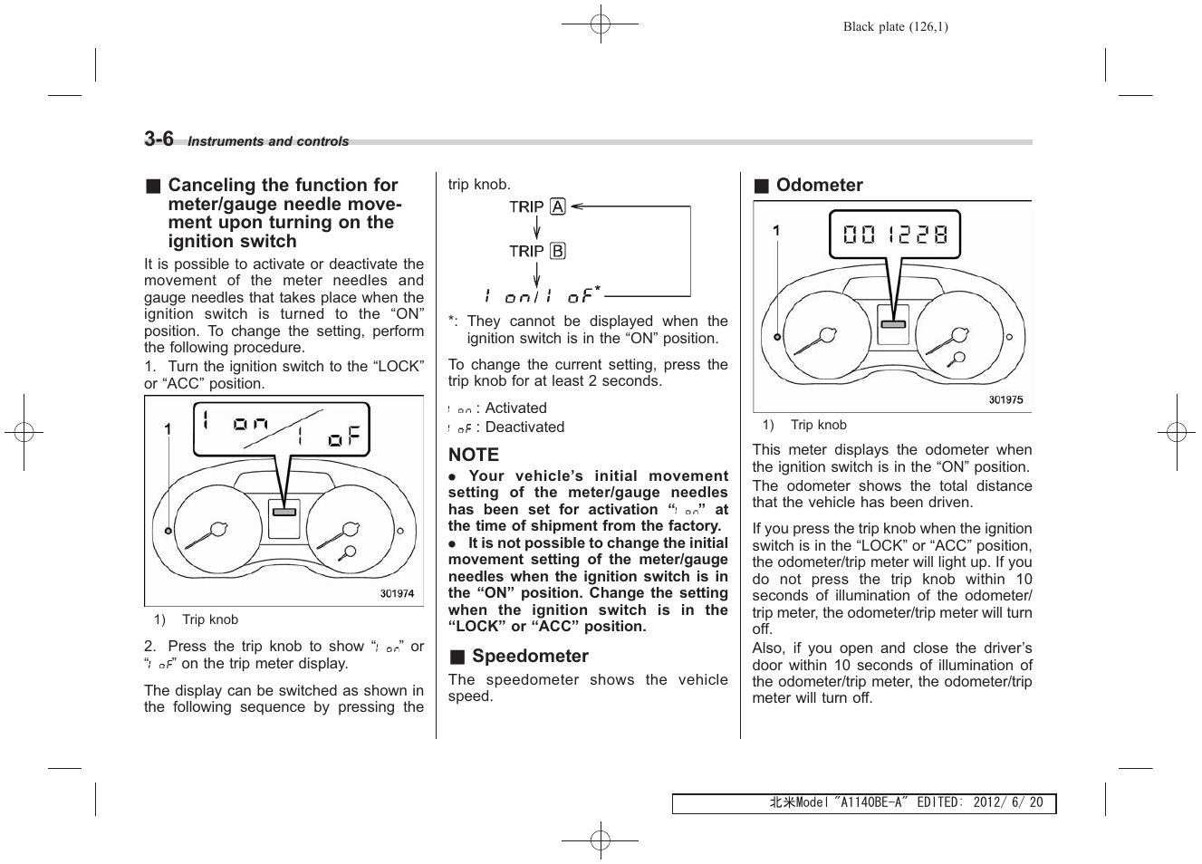 Subaru 2013 Impreza User Manual | Page 124 / 463