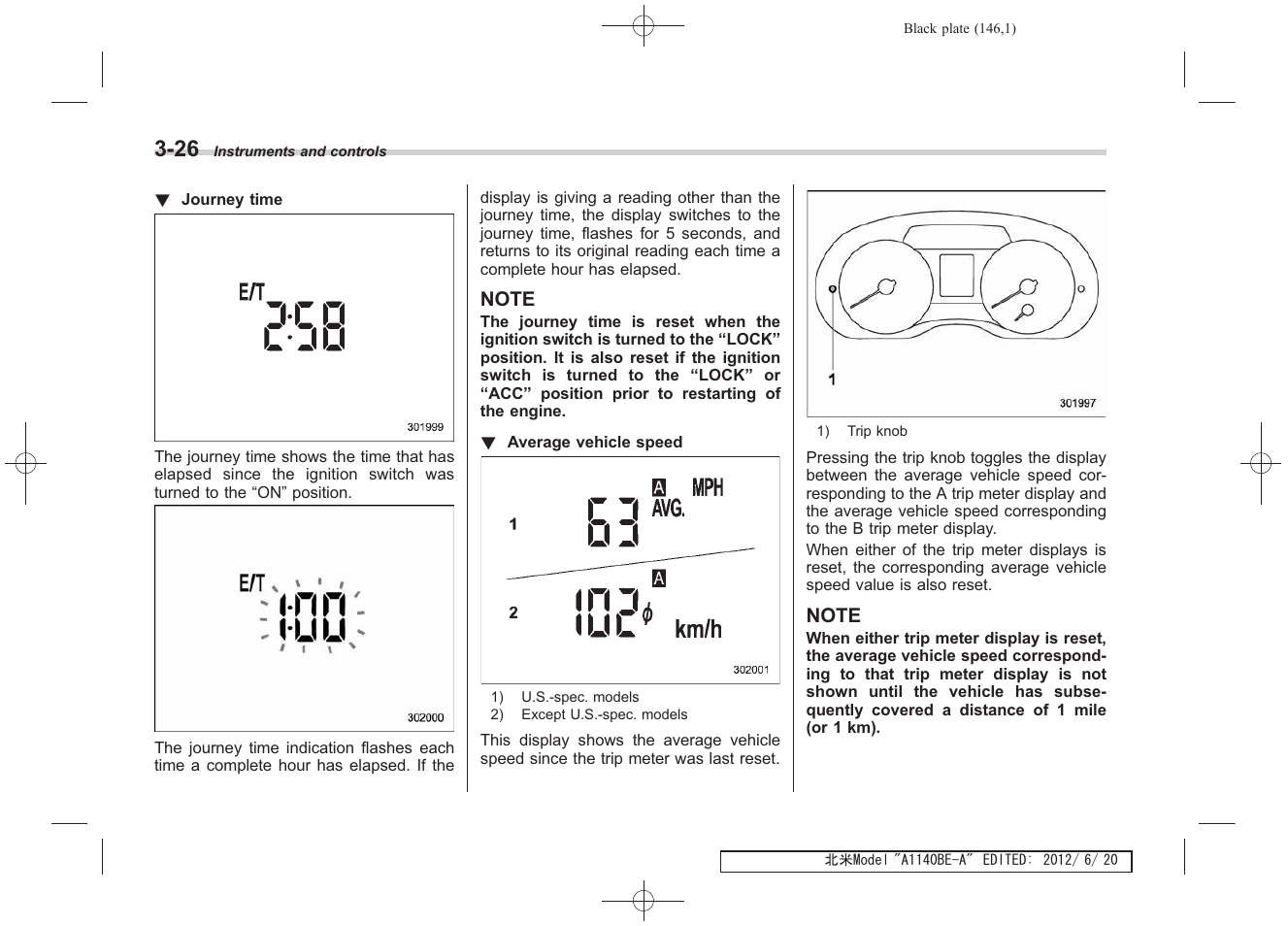 Subaru 2013 Impreza User Manual | Page 144 / 463