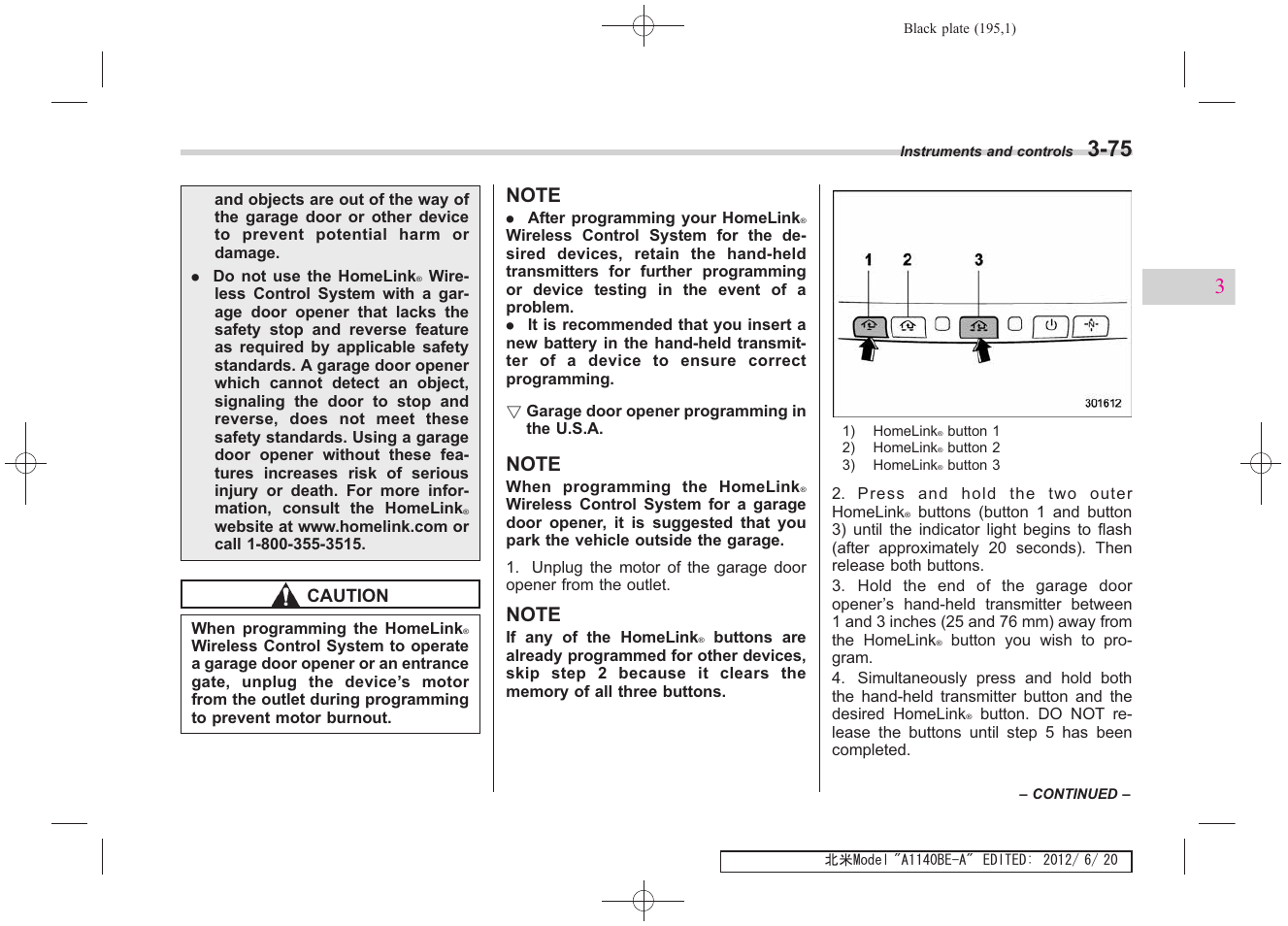 Subaru 2013 Impreza User Manual | Page 193 / 463