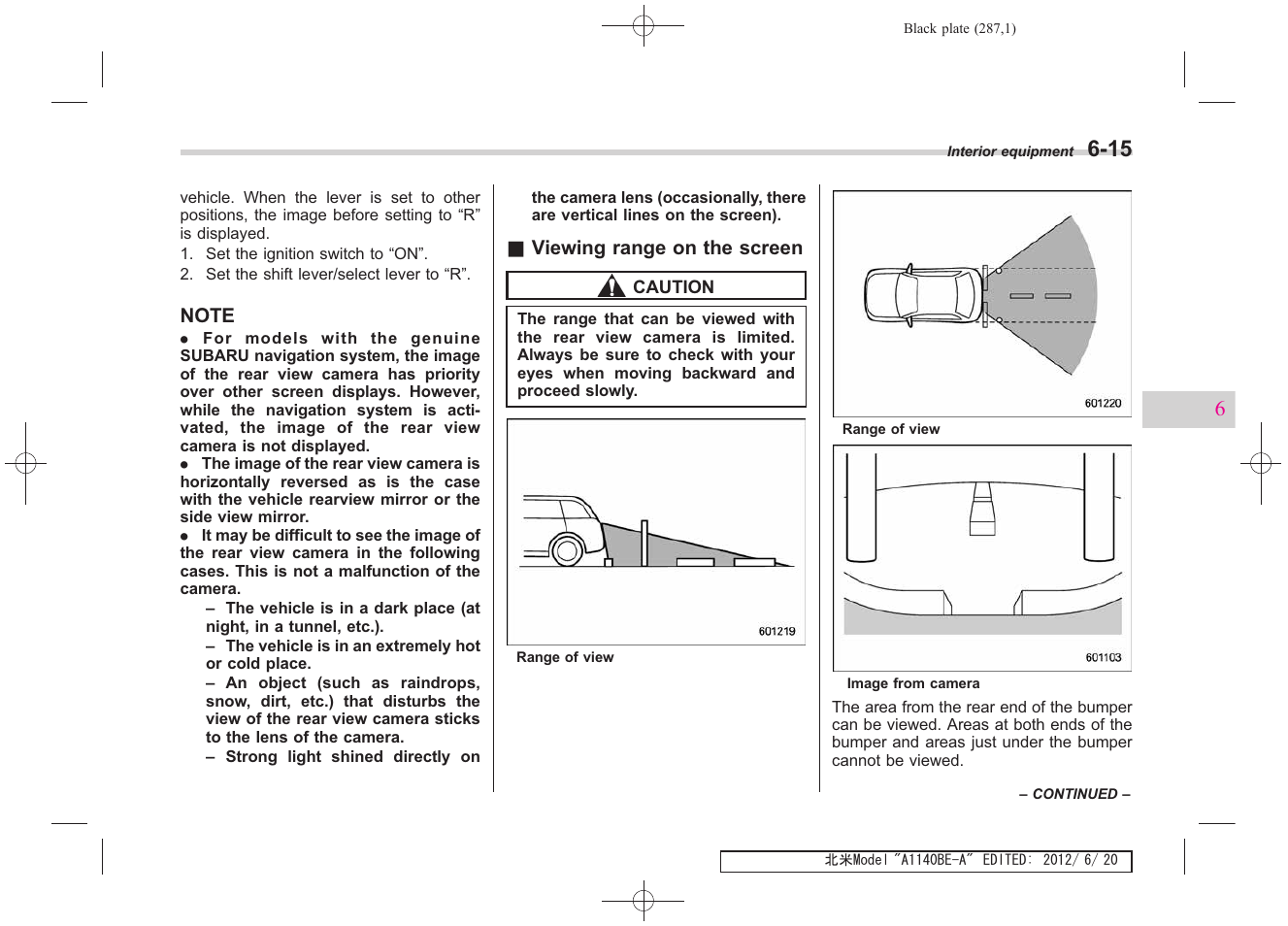 Subaru 2013 Impreza User Manual | Page 279 / 463