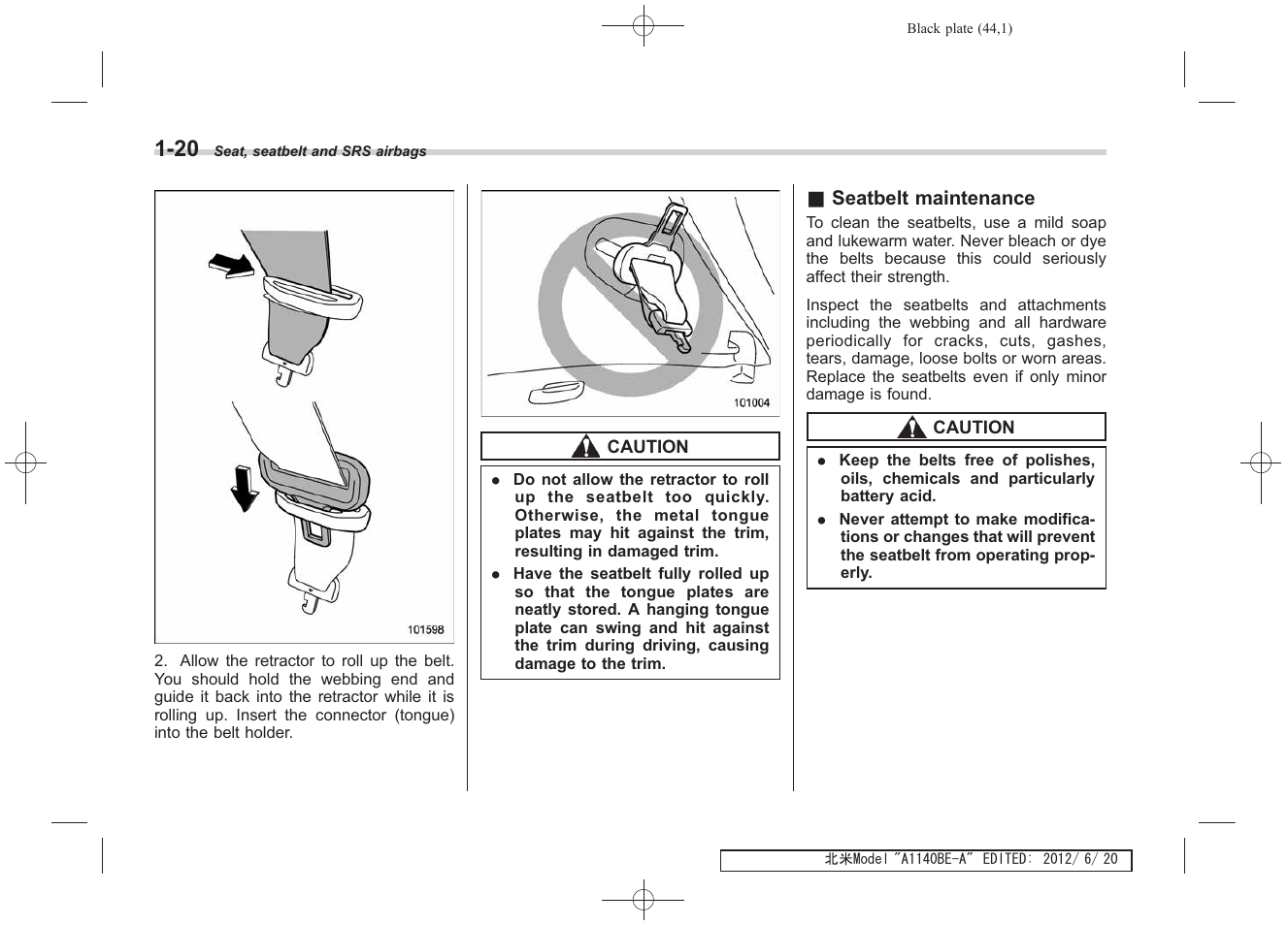 Subaru 2013 Impreza User Manual | Page 46 / 463