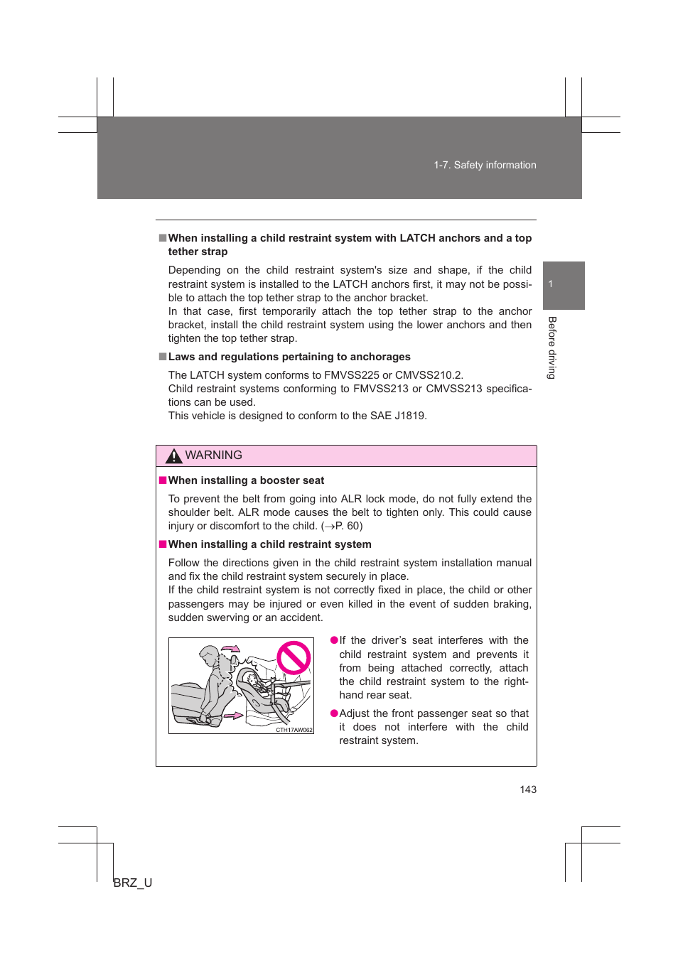 Subaru 2013 BRZ User Manual | Page 145 / 486