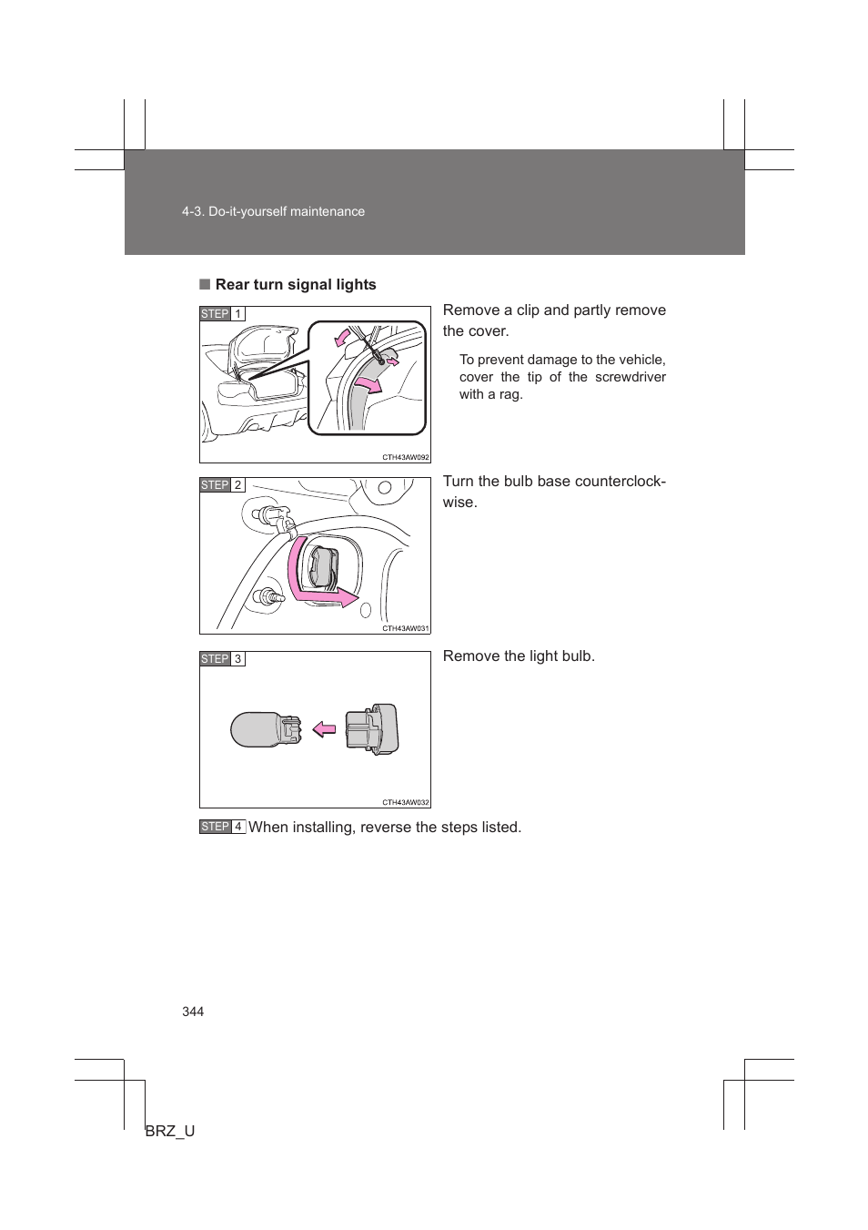 Subaru 2013 BRZ User Manual | Page 346 / 486