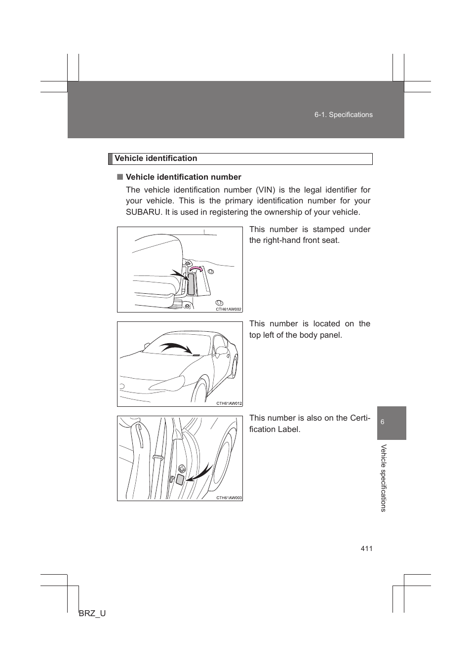 Subaru 2013 BRZ User Manual | Page 413 / 486