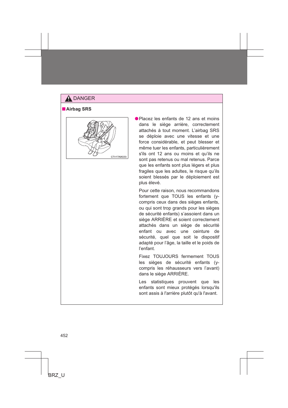 Subaru 2013 BRZ User Manual | Page 454 / 486