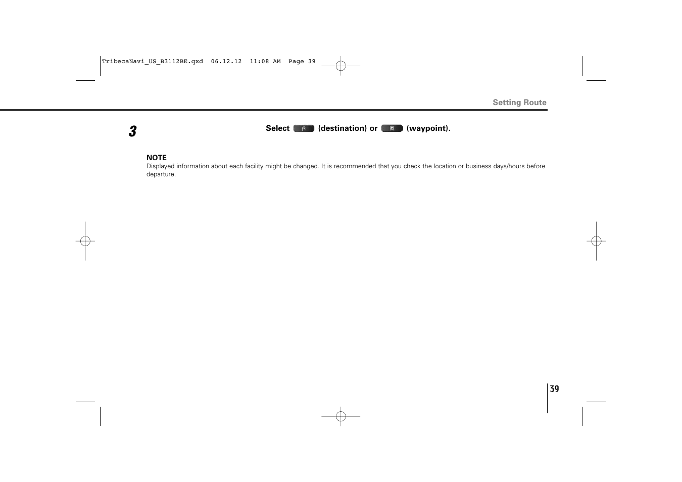 Subaru 2012 Tribeca Navigation System User Manual | Page 40 / 126