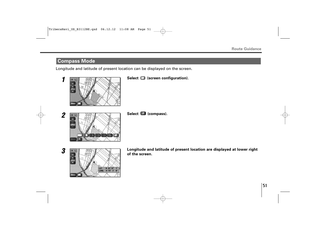 Subaru 2012 Tribeca Navigation System User Manual | Page 52 / 126