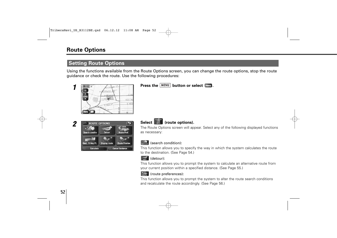 Subaru 2012 Tribeca Navigation System User Manual | Page 53 / 126